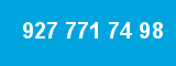 927 771 74 98 927 771 74 98
